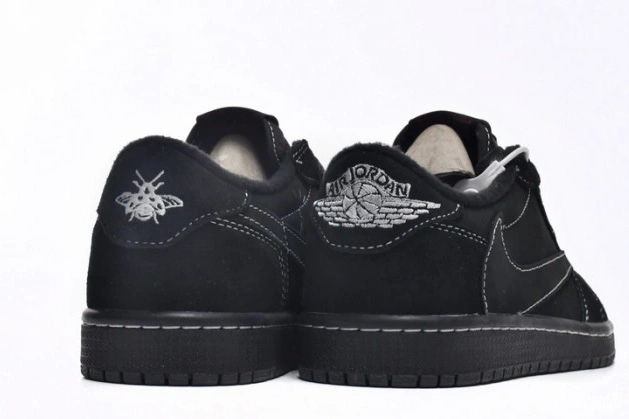 Rep MAX x Travis Black Jordan 1 Air Phantom Low OG Scott DM7866-001 0630